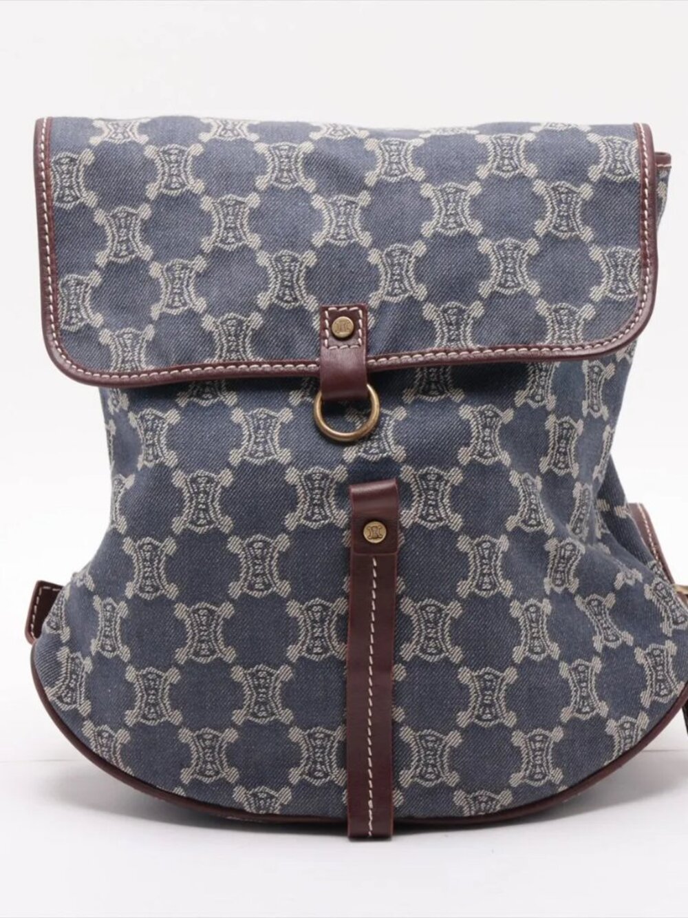 Celine Ultra Rare Denim Backpack O40 MOG